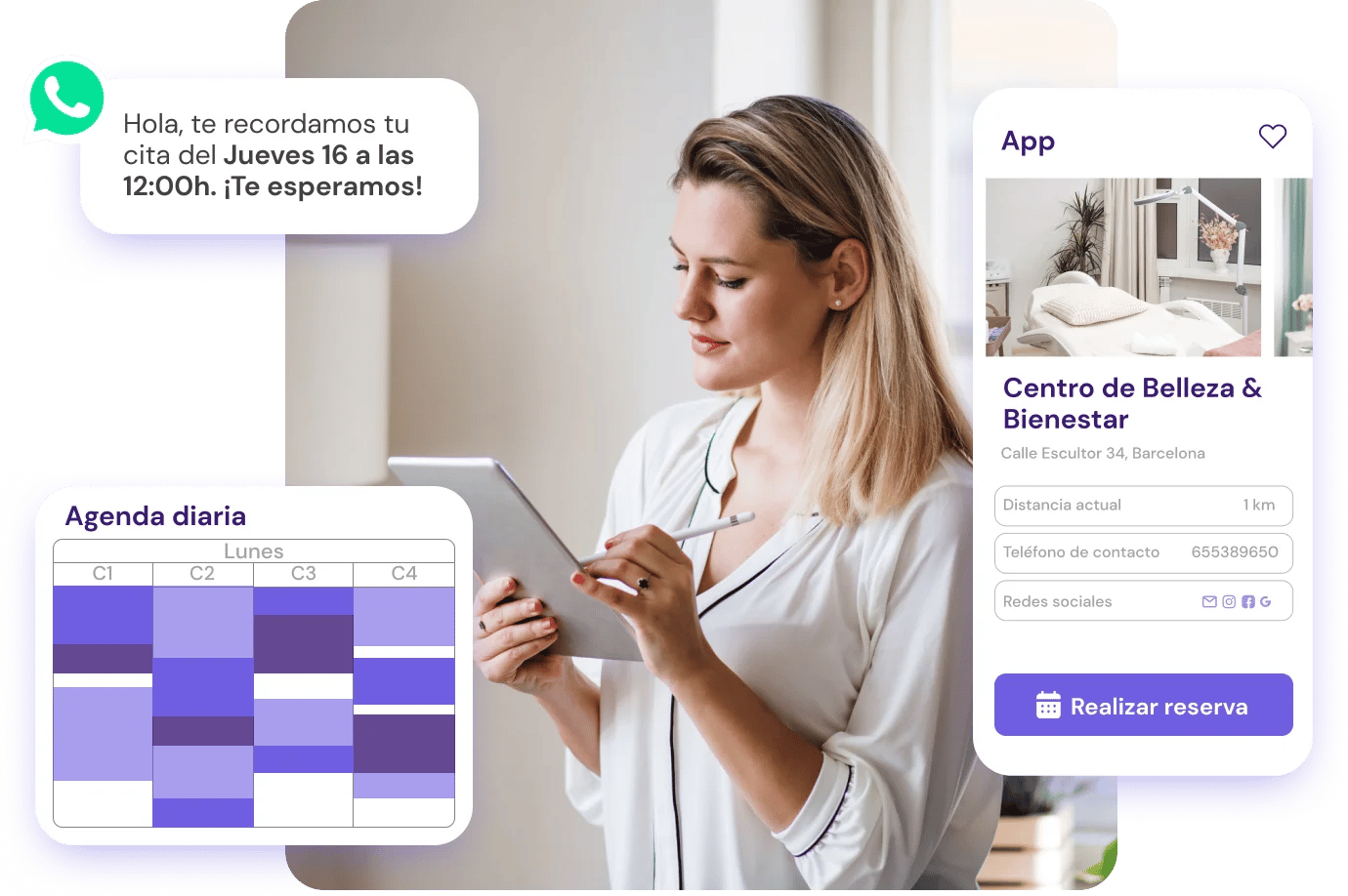 Software de gestión para centros de belleza y bienestar