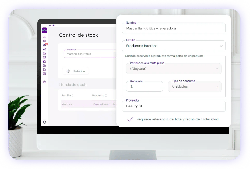 Controla el stock de los productos de tu peluquería con flowww