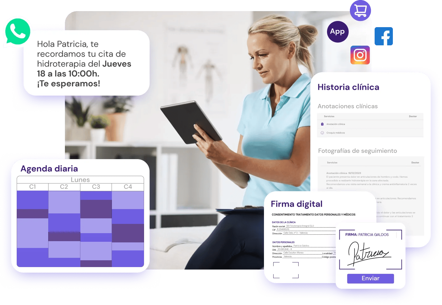 Software para clínicas de fisioterapia y fisioterapeutas