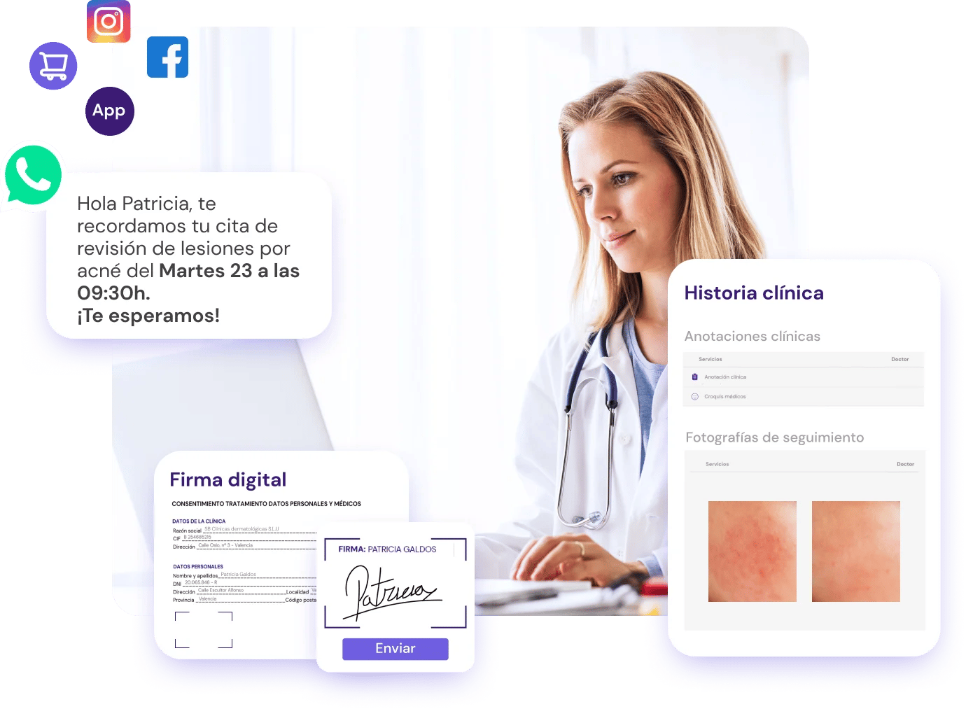 Software para clínicas dermatológicas