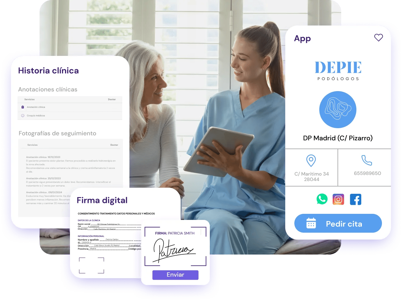 Software para clínicas podológicas