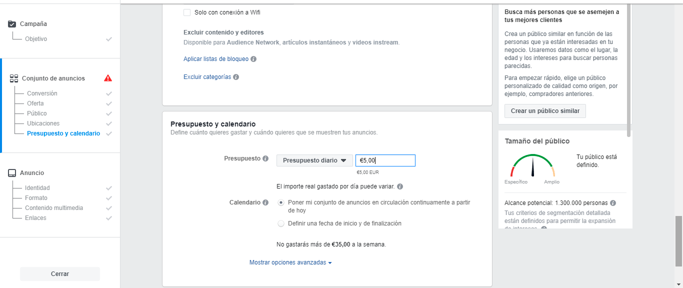 calendario-y-presupuesto-facebook-anuncio