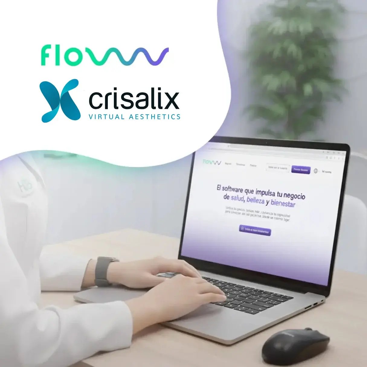 Alianza Crisalix - flowww