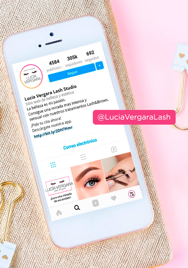 Imagen ejemplo | Los mejores nombres para Instagram de centros de estética y belleza