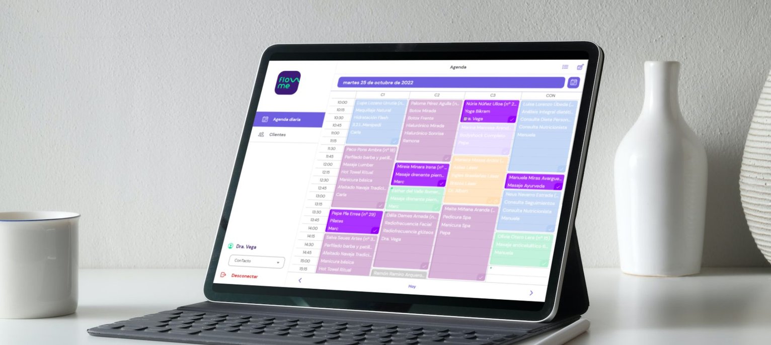 app gestión flowww me - software de gestión - software especializado en medicina estética - software especializado en belleza