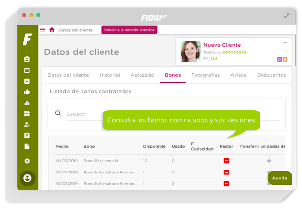 software de gestión y marketing para clínicas de estética y belleza - gestión para clínicas - flowww