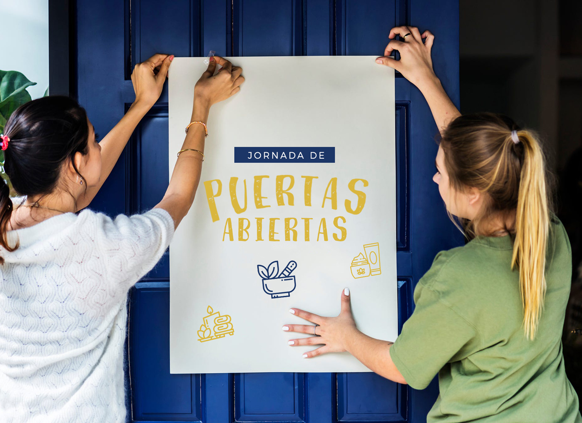organizar jornada puertas abiertas estética