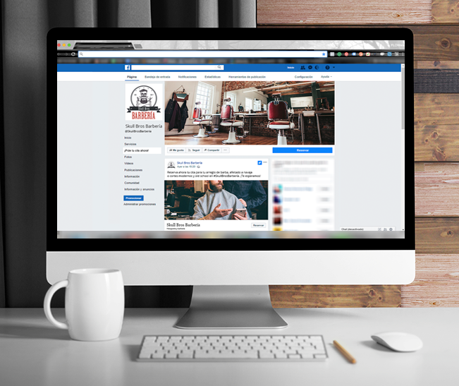 Cita barberia Facebook, cita online barberia, software barberia, FLOWww