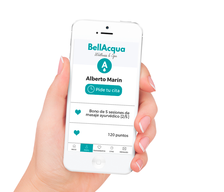 App corporativa para centros de bienestar y Spa_FLOWww