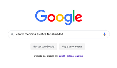 Búsqueda realizada por el cliente