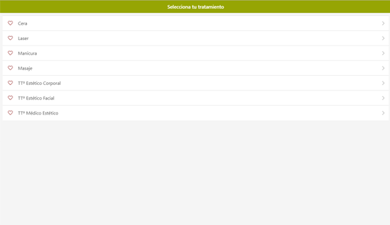 Calendario de citas online
