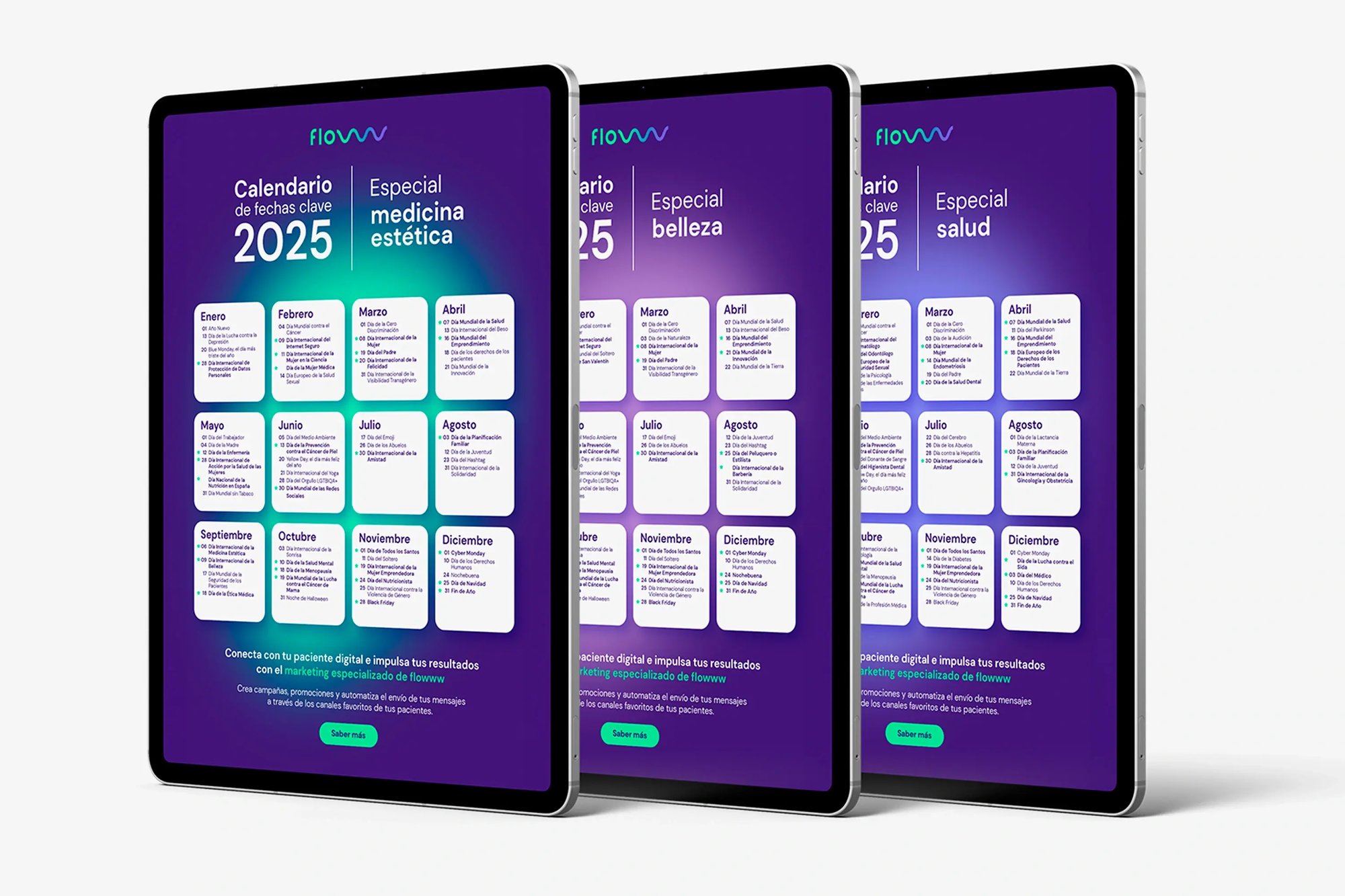 Calendarios de marketing 2025 - España