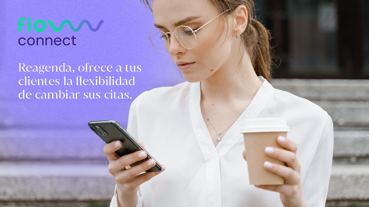 Cómo reagendar citas por SMS con flowww