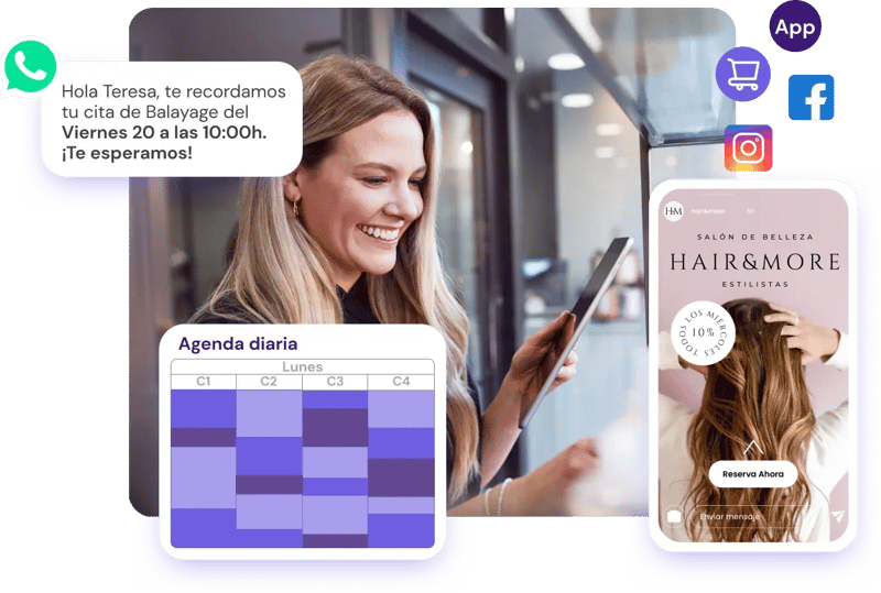 flowww aplicacion de gestion de citas para peluquerias