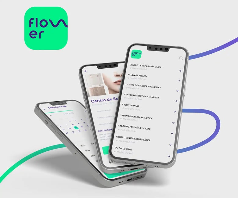 flowwwer app para centros de estetica