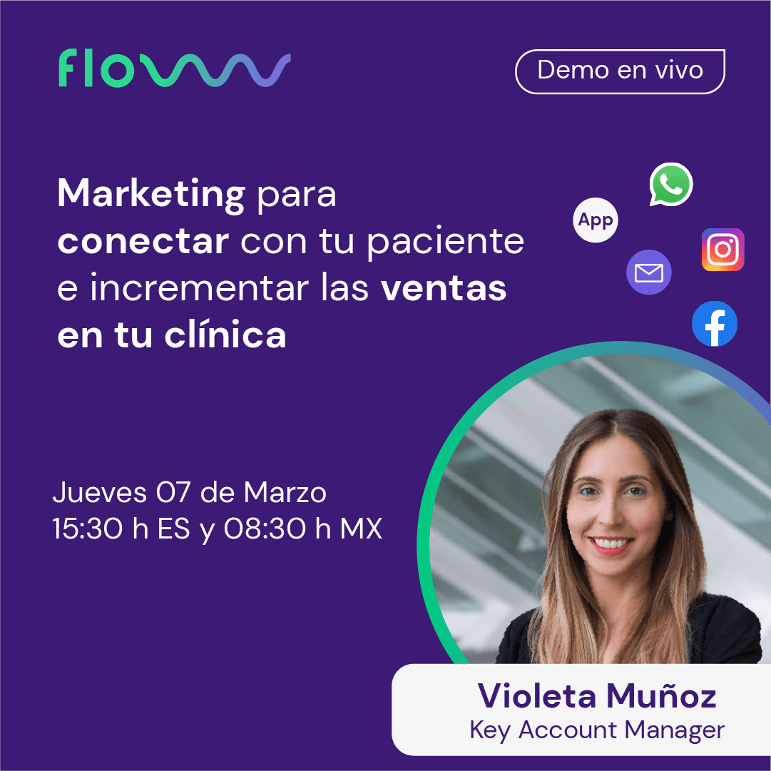 Webinar en vivo gratuito: Marketing para conectar con tu paciente digital e incrementar tus ventas