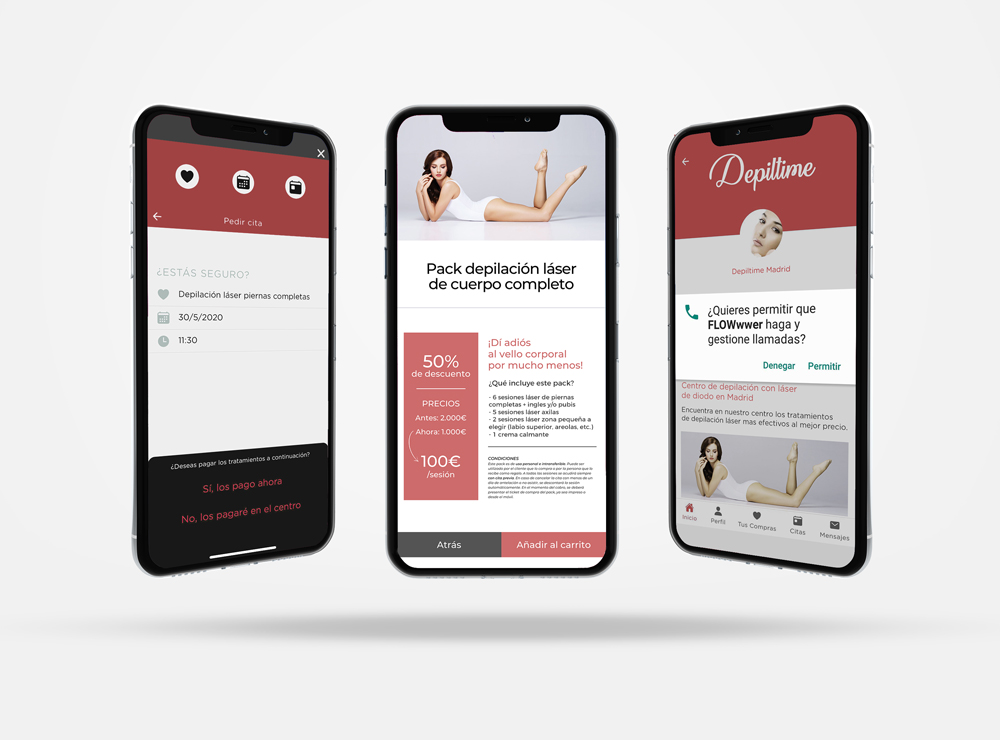 Novedades en la App móvil: Cita con pago inmediato y compra online